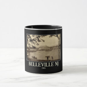 Belleville, New Jersey, Vintage Mug