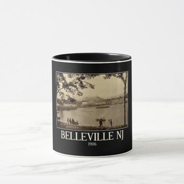 Belleville, New Jersey, Vintage Mug (Center)