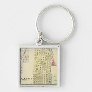 Bellevue and La Platte, Nebraska Key Ring