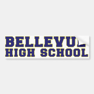 Bellevue High School Bumper Sticker
