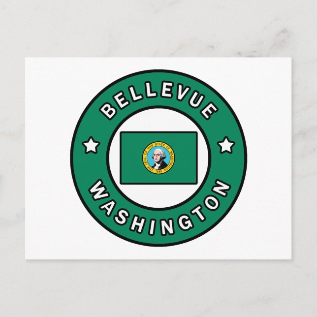 Bellevue Washington Postcard (Front)