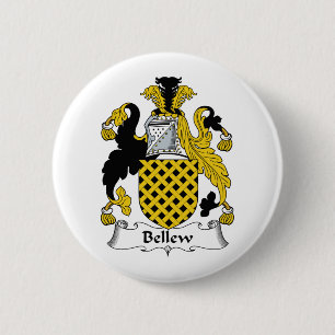 Bellew Family Crest 6 Cm Round Badge