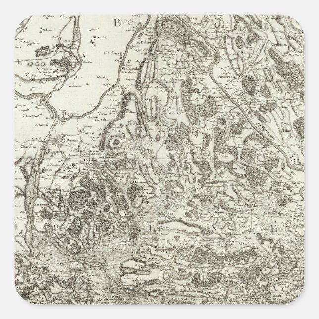 Belley Square Sticker (Front)