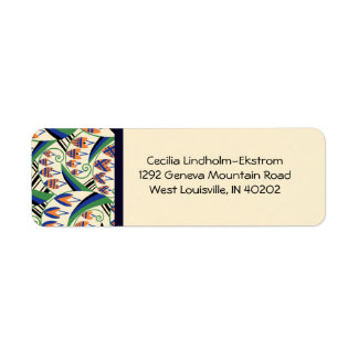 BELLFLOWER in original Art Deco colours