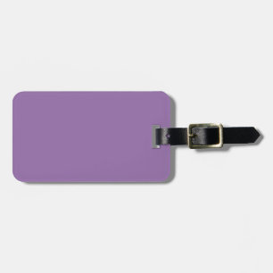 Bellflower Violet Elegant Fashion Colour Luggage Tag