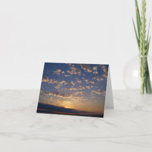 Bellingham Bay Sunset Card