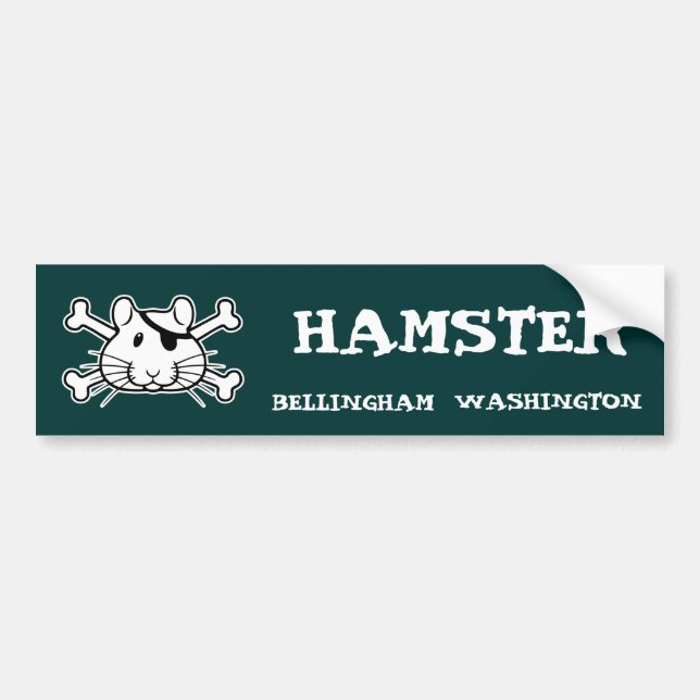Bellingham Pirate 1 Bumper Sticker (Front)