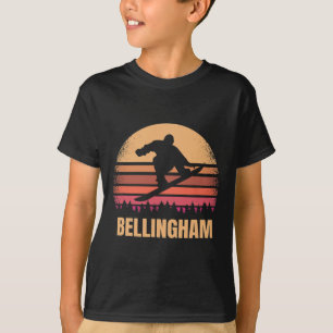 Bellingham Washington Snowboarding Snow Boarder Re T-Shirt