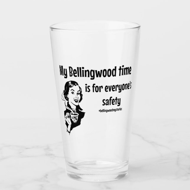 Bellingwood Time Drinking Glass (Front)