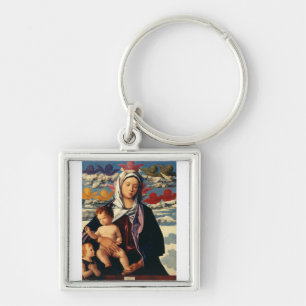 Bellini’s Virgin and Child High-Fidelity Fine Art Key Ring