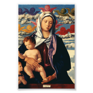 Bellini’s Virgin and Child High-Fidelity Fine Art Photo Print
