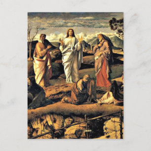 Bellini: Transfiguration of Christ Postcard