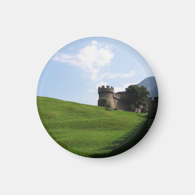 Bellinzona Switzerland Magnet (Front)