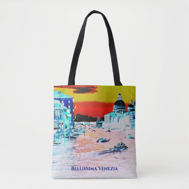 *~* Bellissima . Italian Language Venice Venezia  Tote Bag (Front)