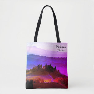 *~* Bellissima Tuscana Italian Language Tuscany Tote Bag