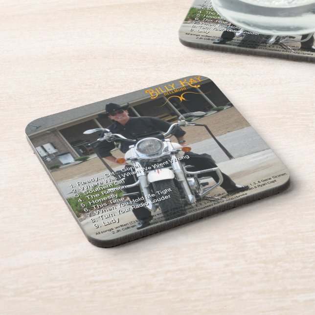 Bellmore by Billy Kay CD Back Cover Coasters (Left Side)