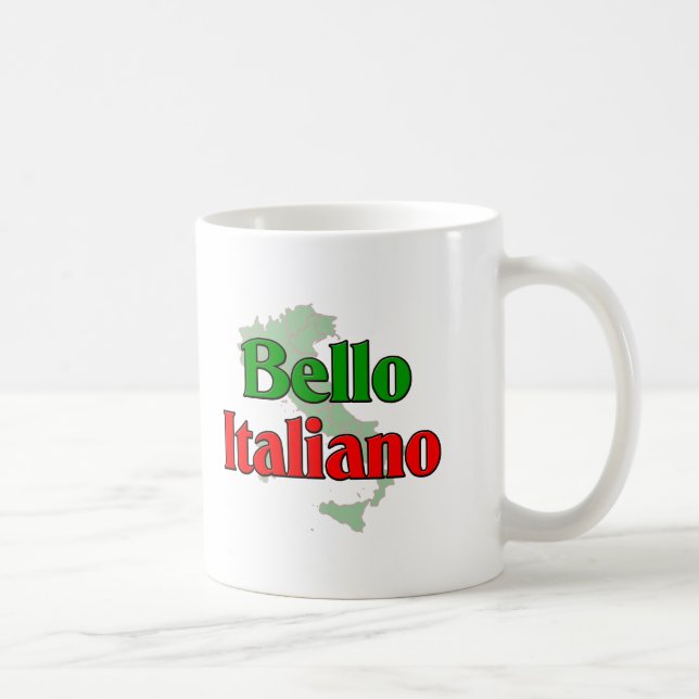 Bello Italiano (Handsome Italian Man) Coffee Mug (Right)