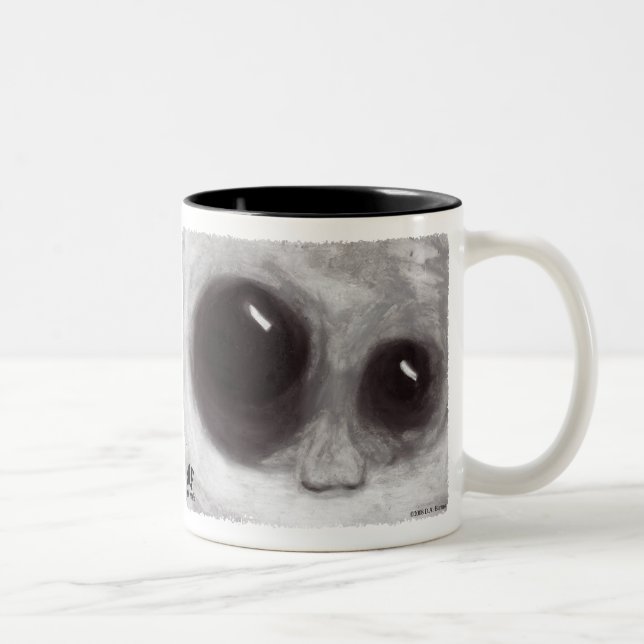 Bellow I Two-Tone Coffee Mug (Right)