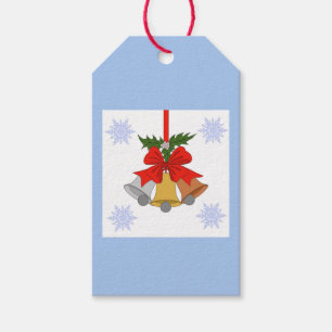 Bells and Snowflakes Gift Tags