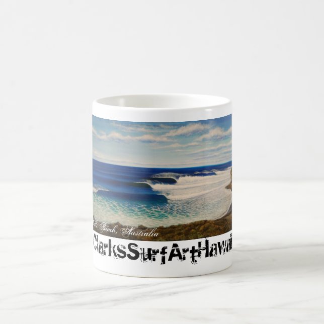 Bells Beach, Australia Coffee Mug (Center)