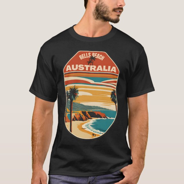 Bells Beach � Australia�s Coastal Jewel T-Shirt (Front)