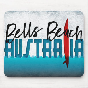 Bells Beach Australia Surfboard Surfing Mouse Mat