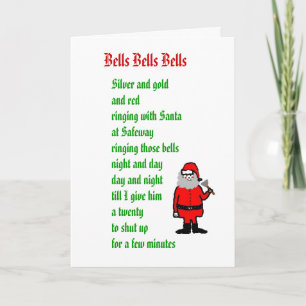 Bells Bells Bells Holiday Card