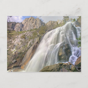 Bells Canyon Waterfall, Lone Peak Wilderness, Postcard