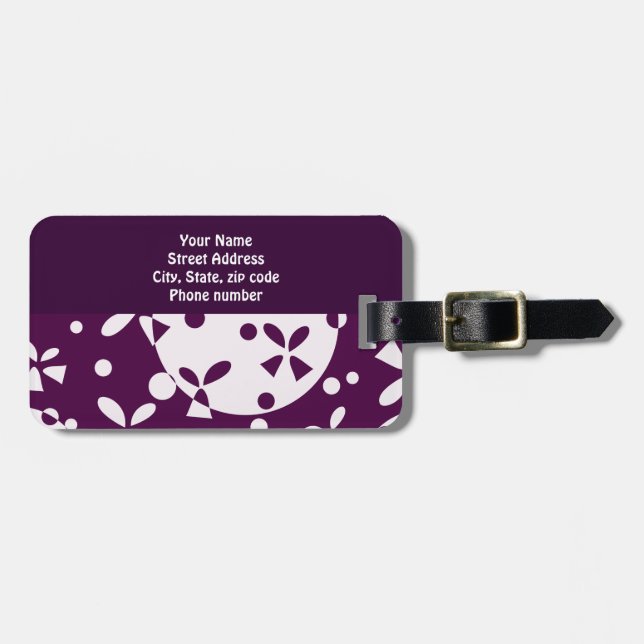 Bells Customised Bag Tags (Front Horizontal)