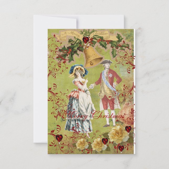 Bells Ringing Christmas pocket/purse cards (Front)