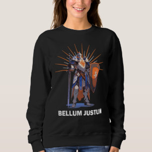 BELLUM JUSTUM Knights Templar Motto Sweatshirt
