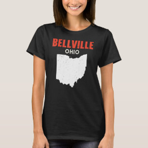 Bellville and Morrow Ohio USA State America Travel T-Shirt