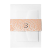 Belly Bands Vintage Rose Pastels: Peach Quartz