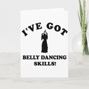 Belly Dance designs Card