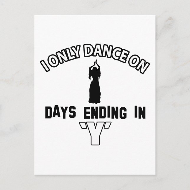 Belly dance designs postcard (Front)