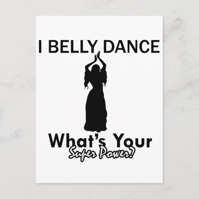 Belly Dance designs Postcard (Front)
