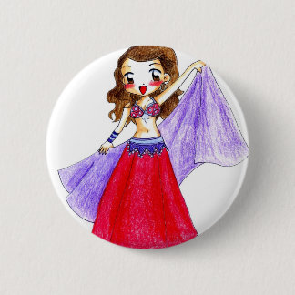 Belly dance - Fatima 6 Cm Round Badge