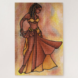 Belly Dance Goddess Jigsaw Puzzle