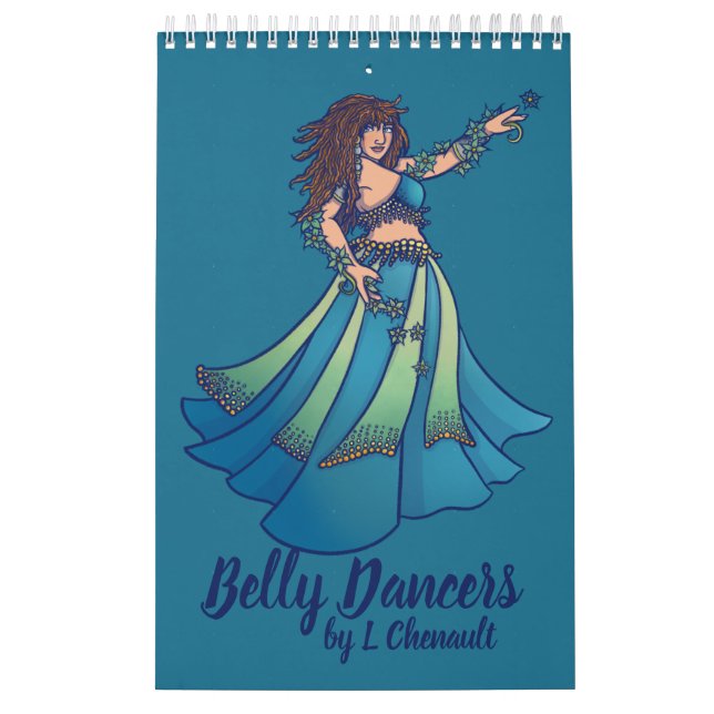 Belly Dancer art  Calendar (Cover)