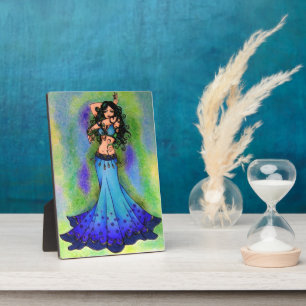 Belly Dancer Art Plaque