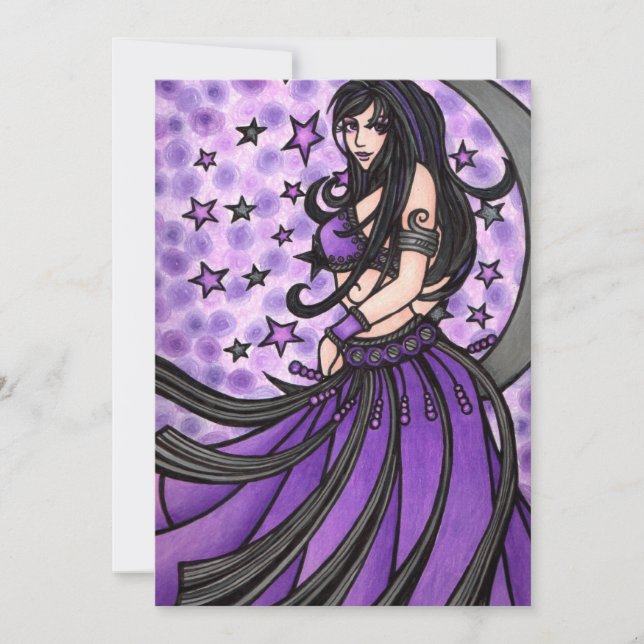 Belly Dancer Birthday Cards (Front)