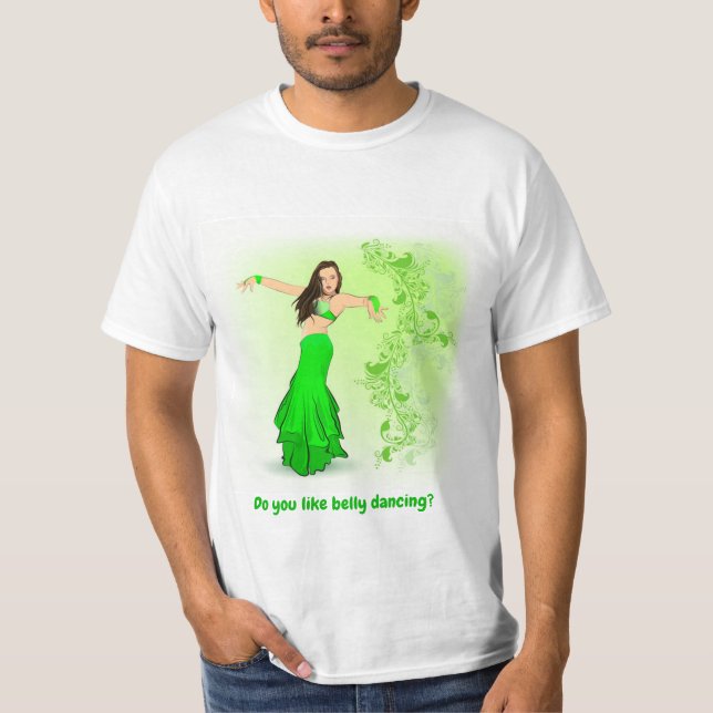 Belly Dancer Cool Dance design T-Shirt (Front)