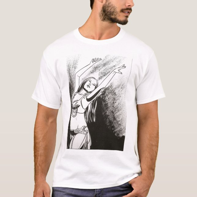 Belly Dancer for Charity T-Shirt (Front)