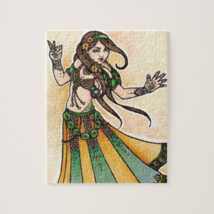 Belly Dancer Goddess Jigsaw Puzzle