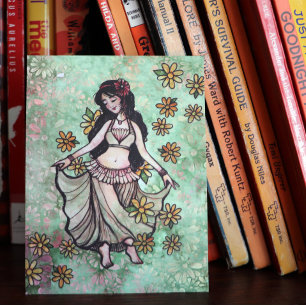 Belly Dancer Goddess                               Postcard
