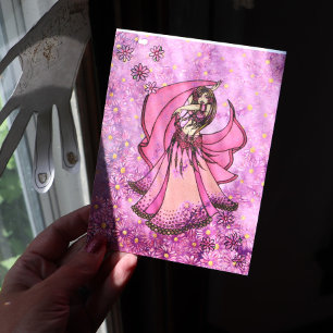 Belly Dancer Goddess Postcard