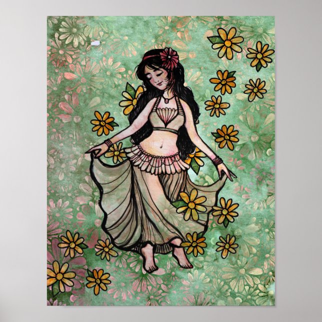 Belly Dancer Goddess                               Poster (Front)