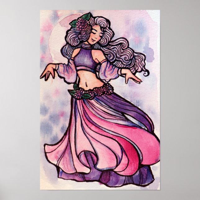 Belly Dancer Goddess                               Poster (Front)