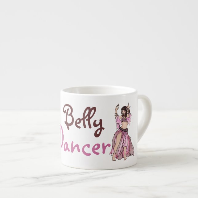 Belly Dancer Habibi Espresso Cup (Front Right)