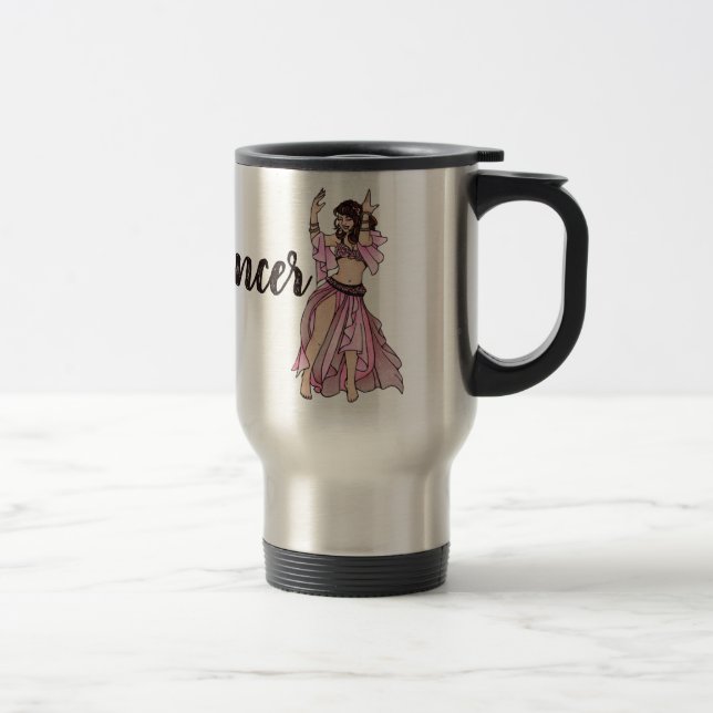 Belly Dancer Habibi  Travel Mug (Right)